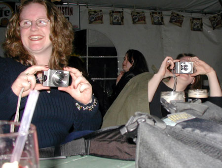 Kristin and an unknown metaphotographer.